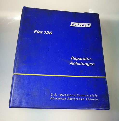 Manuale officina fiat 126 - fiat,
