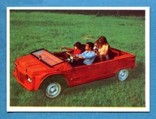 AUTO FLASH - Ed.COX - Figurina/Sticker n. 159 - CITROEN MEHARI -New