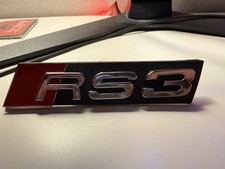 Targhetta RS3 per modello 8V