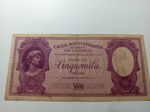5000 dracme lire - 5000,