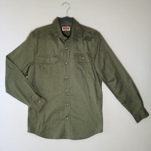 Camicia wrangler verde oliva - verde,