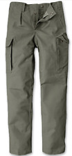 PANTALONE TEDESCO MILITARE MOLESKIN ORIGINALE TRATTATO IN STONE WASH VERDE