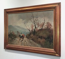 ARMENO MATTIOLI - OLIO STORICO - GRUPPO LABRONICO - SCUOLA DEI MACCHIAIOLI 