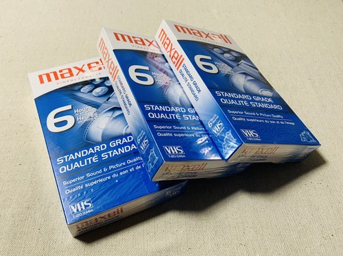 Maxell video cassette - maxell, lot