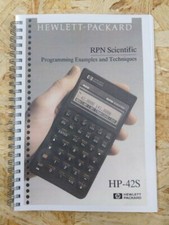 MANUALE HP 42S  PROGRAMMING EXAMPLES AND TECHNIQUES RISTAMPA BIANCO NERO INGLESE