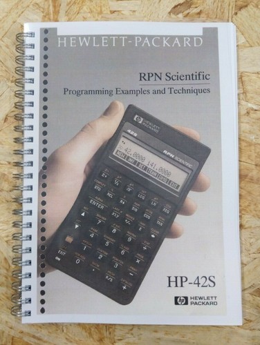 Manuale 42s programming - hp, 42s 