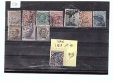 Francobolli italiani colonia Libia con perfin lotto C33