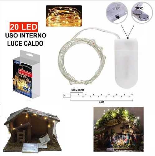 Serie luci led per presepe - serie,
