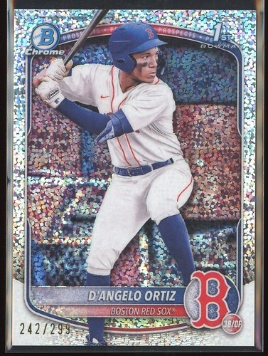 2025 bowman chrome - chrome, d'angelo