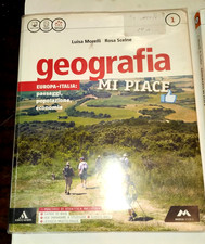 LIBRO scuola GEOGRAFIA MI PIACE vol. 1 europa italia - L. Morelli MURSIA edtore
