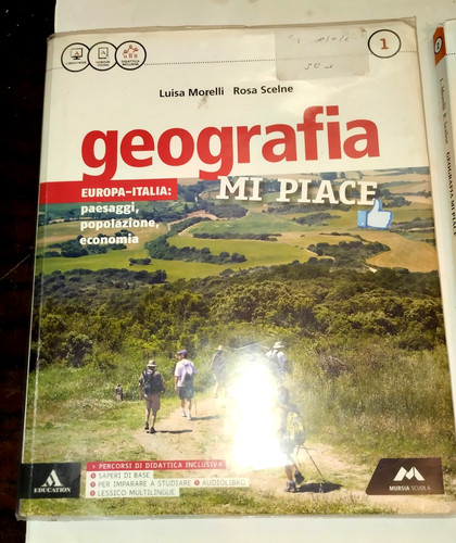 Libro scuola geografia - libro,