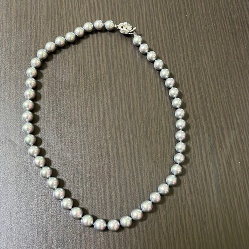 Collana perle grigie - perle,