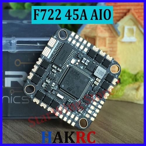 Hakrc f722 fpv aio con - con, due