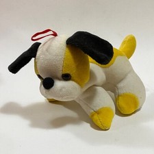 Peluche Mini Cane Cagnolino Cucciolo Giallo 16 cm Giochi Morbidi Animali Cute