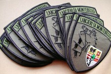 SCUDETTO MILITARE MIMETICA ESERCITO ITALIANO 8 LANCIERI DI MONTEBELLO CAVALLERIA