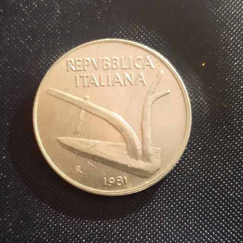 Moneta rara lire del - rara,