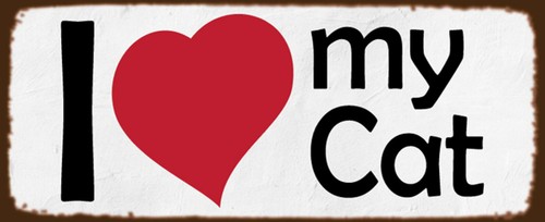 Targa legno 27x10 love my - in,