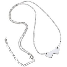 Double Heart Necklace