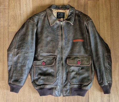 Giubbotto pelle top gun - "top, uomo