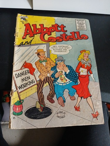 Abbott and costello comics - abbott,