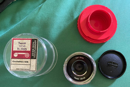 Vintage contaflex 126 zeiss - vintage,