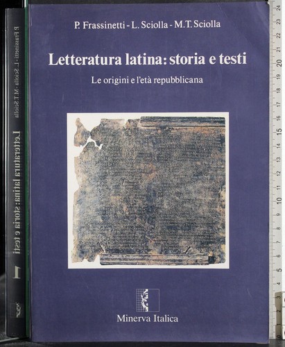 Letteratura latina storia - latina:, e