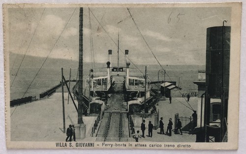 Cartolina villa san giovanni - san,