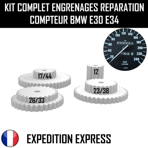 Kit engrenage compteur - engrenage, vitesse