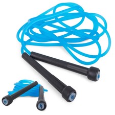 Corda Salto in PVC Allenamento Sport Saltare Fit Boxe Pugilato Jump Rope 