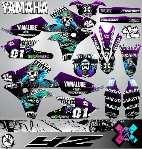 Kit grafico yamaha 250f - kit,