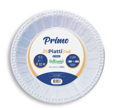 100 PIATTI FONDI PLASTICA