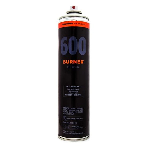 Molotow burner black 600 - black, ml