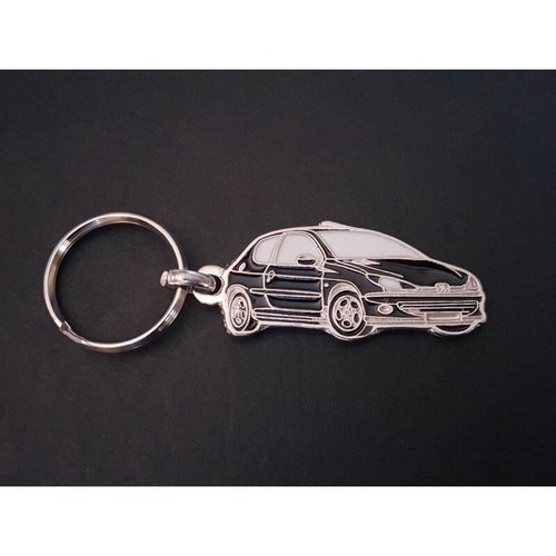 Porte clés profil peugeot - porte-clés,
