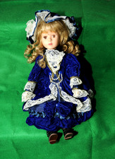 Bambola porcellana vintage - porcellana,