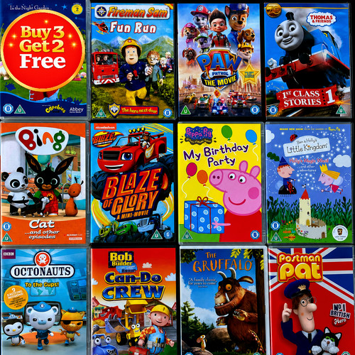 Kids dvd bundle peppa - kids, tv