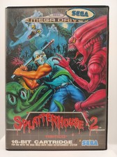 Splatterhouse 2 Mega Drive Sega PAL  Con Manuale