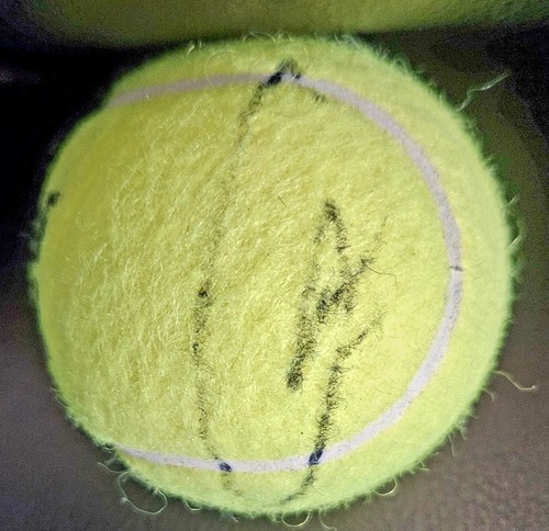 Palla tennis firmata carlos - da,