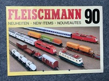 Fleischmann Catalogo Novità 1990 H0+N Piccolo (Tedesco Francese Inglese)