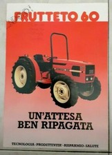 TRATTORE SAME FRUTTETO 60 Prospekt brochure dépliant opuscolo concessionaria