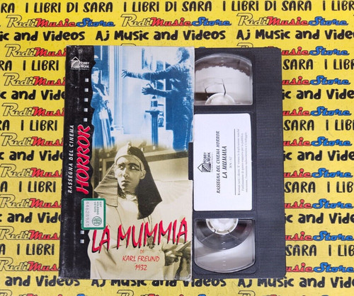 Vhs cartonata mummia karl - vhs,