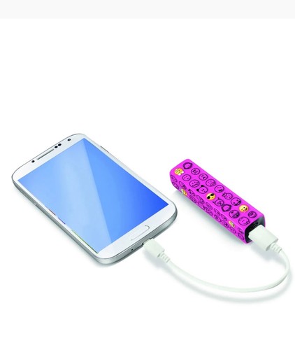 Power bank 2200 mah emoji - power,