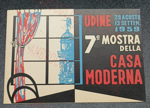 Cartolina mostra casa - mostra,