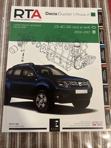 Revue technique dacia duster - revue,