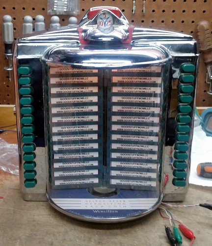 Wurlitzer jukebox wallbox 5205 - wurlitzer,