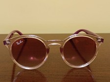 Occhiali Da Sole Ray-ban Bambina Rosa A Specchio