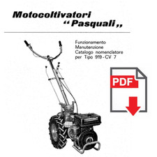 Pasquali 919 manuale uso - 919,