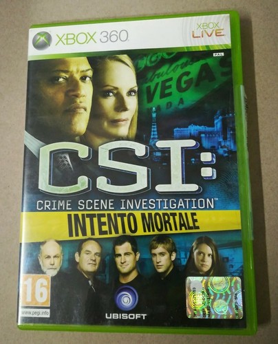 Csi intento mortale - intento, xbox