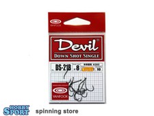 AMI VANFOOK DEVIL DS-21B SIZE 8 DOWN SHOT SINGLE PESCA TROTA TORRENTE CONF 10 PZ