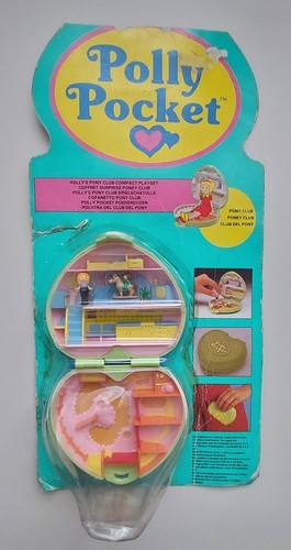 Vintage polly pocket - polly, pony