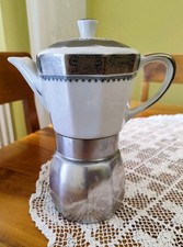 Caffettiera In Ceramica E Acciaio